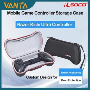RLSOCO 게임 컨트롤러 보관 가방 Razer Kishi 용 운반 케이스 모바일 액세서리 울트라 박스