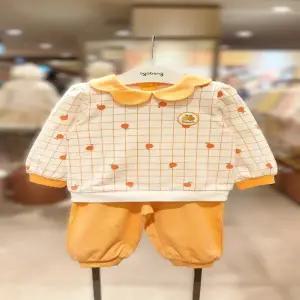 [아가방] 린다 체크 카라상하세트 (01T123059)