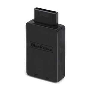 블루레트로 sega 새턴 무선 컨트롤러 어댑터 - 펌웨어 업그레이드, 듀얼 모드 bt, 키맵 구성 지원, ps3 / ps4 ps5, xbox one s, series x switch pro bluetooth 컨트롤러와 호환 가능