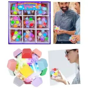 라이트 12구 공 딸깍이 1개 딸깍이 키링 기계식 키보드 테트리스 자판기 피젯 딸깍이