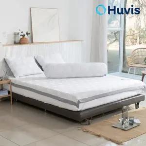 [쿨앤슬립] SS 슈퍼싱글 휴비스 듀라론 슈퍼쿨 3종 풀세트 (냉감패드 + 베개커버 + 바디필로우)