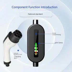 에너지 전기 자동차 충전 총 32A7KW 충전기 Tesla 가정용 휴대용 온보드 충전기