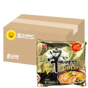 농심 신라면 골드 멀티팩 500g X 8개 (1BOX) (총32봉)