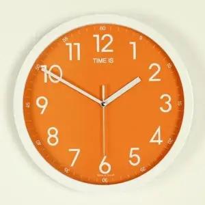 칼라 원형 벽시계 저소음 아이방 거실 벽장식 소품 (KYR-W730E50)