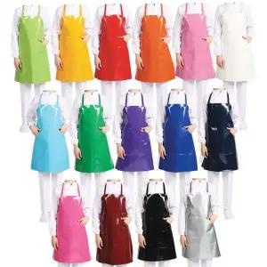 업소용 매장용 방수앞치마 소 주머니 비품 양면코팅