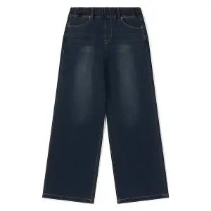 [클라이드앤] 여성 밴딩 와이드 데님 팬츠 T5PDDP987F