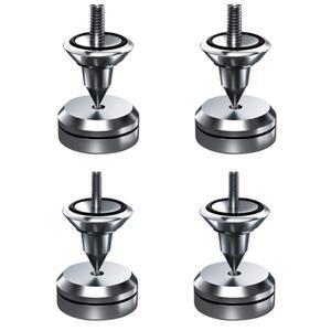 Q1FC M6 HIFI 오디오 스피커 앰프 스파이크 충격 방지 풋 패드 스테인리스 스틸 네일 스탠드