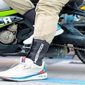 (타입 블랙)겨울 발목 워머 기모 방한 바람막이토시