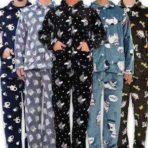 (선택 18. 랜덤발송)2023 신상추가 남성 수면잠옷세트 극세사잠옷 겨울