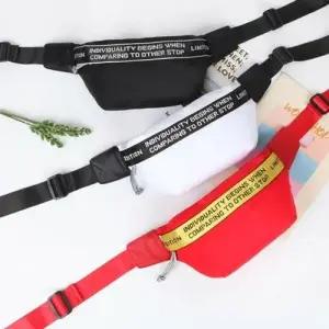 힙색 웨이스트백 심플 옆으로매는가방 힙백 커플 WFIQN06