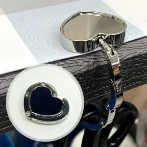 휴대용 하트모양 책상가방걸이 후크 책가방걸이 가방걸이 다용도걸이