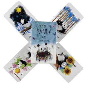 Way of The Panda 타로 카드 A 79 덱 오라클 영어 비전 점판, Borad 게임