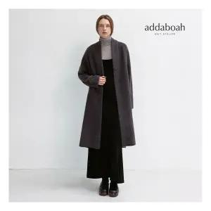 애드아보아 25SS 라쿤울 블렌디드 이중직 니트코트1133826
