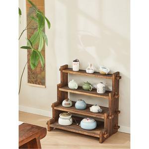 원목 다완 찻장 다기 나무 찬장 장식장 다도 그릇장 컵진열장