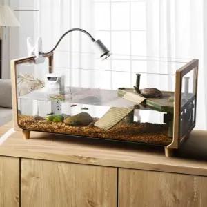 거북이 어항 커먼머스크터틀 수조 사육장 수족관