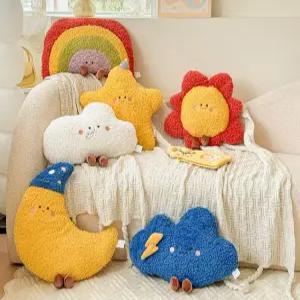 유니크한 감성 햇님 인형 인테리어 쿠션 선물 장식품