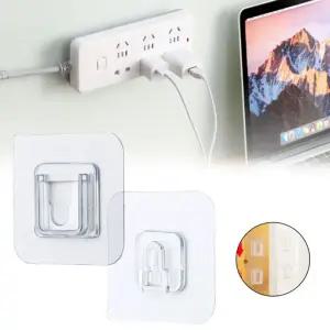 자기접착 양면후크 투명접착 벽걸이 후크 부착식후크세트 벽후크