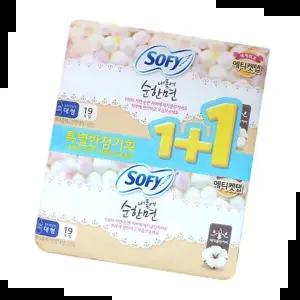 보너스팩 소피 내몸에순한면 울트라 날개 대형 x 19+19P 2개