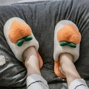 털실 피치 내화 사무실 꾸안꾸 슬리퍼 소음 방지 털실내화 거실실내화 소음방지실내화 털슬리퍼 털실내화