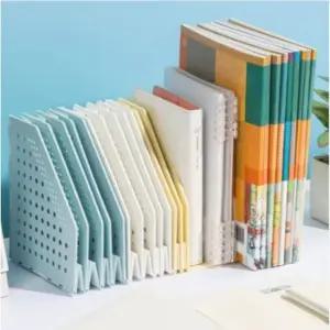 미니 소형 폴딩책꽂이 4단 이동 접이식 책장 수납정리함 사무용서류함