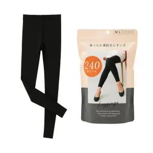 겨울 기모 레깅스 여성용 240데니아 팬츠