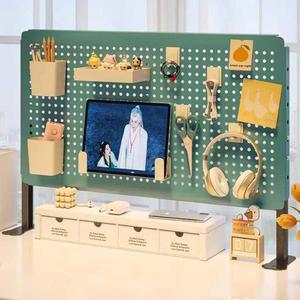 책상타공판 책상정리 스탠드 악세사리 60x40 타공보드