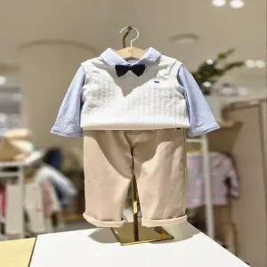 [블루독베이비 10] 26SS 신상(BL) 레이어드 셔츠형 상하세트 (14611361008)