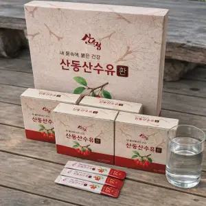 산수유만으로 만든 참 순수한 산수유환 스틱형 480g (1포 4g x 120개) / 선물용