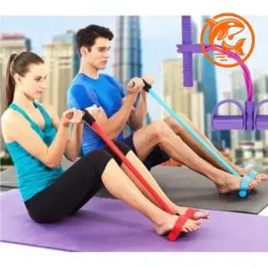 전신 근력 트레이닝 튜빙밴드 홈용 복근 강화 운동기구