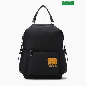 [베네통] 부클 자수 포인트 나일론 백팩 BCBGA4611