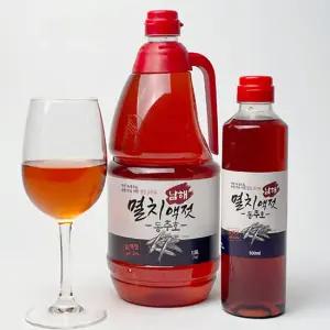 남해안 멸치와 국산 천일염으로 담근 멸치액젓 1.8L