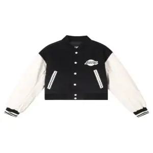 [NBA] LAL 배색 바시티 자켓(N244JP103P) NVY