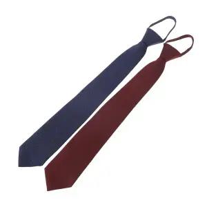 갤러리아 [레노마 셔츠] 실크혼방 솔리드 자동 지퍼 타이 VPFTZ1702(2종 1택)[갤