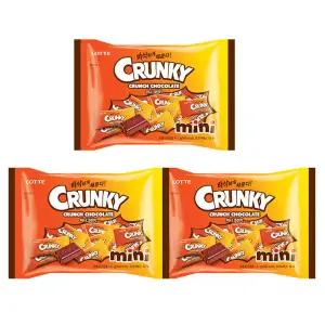 크런키 미니 171g X 3봉 초콜릿