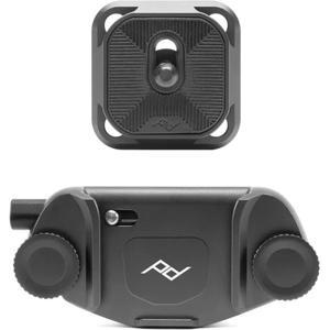 카메라 백팩 스트랩 클립 퀵 릴리즈 키트 V2 QR 플레이트 삼각대 마운트 어댑터 캡처