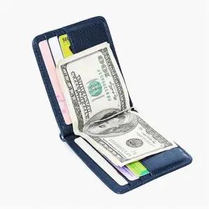 머니클립추천 머니클럽 남자 반지갑 카드 지갑 네이비