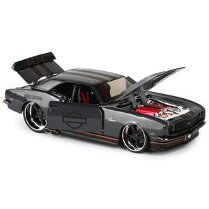 Maisto 1:24 1968 쉐보레 카마로 Z 28 정적 다이 캐스팅 차량 Collectible Model Car Toys