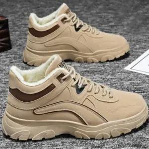 남성 워커 털 겨울 보온 작업 데일리 굽