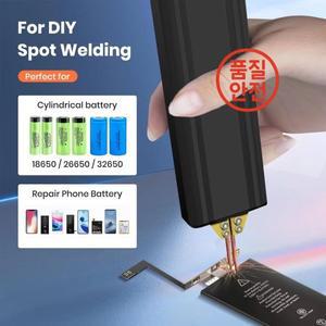 18650 리튬 배터리용 DIY 휴대용 스폿 용접기 니켈 스트립 도구 최대 0.2mm 두께 지원