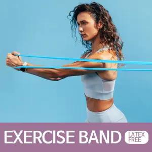 아이워너 엑서사이즈밴드 강도선택 TPE 라텍스밴드 헬스 스트레칭 요가 필라테스 홈트 다이어트 근력운동
