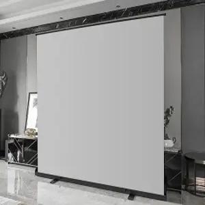 롤러블 스크린 바닥 설치형 프로젝션 가정용 스탠딩