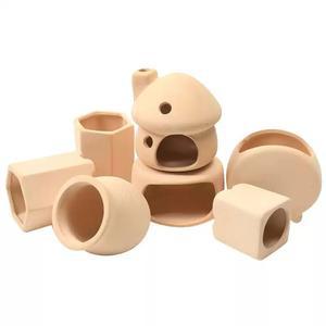 장식집 둥지 새우 어항 구멍 세라믹 수족관새우집 세트1 슈버 껍대기 12MM 파인 09