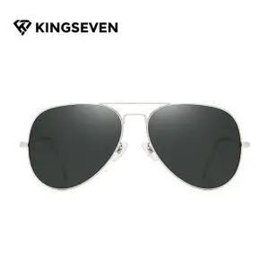 항공 파일럿 보잉선글라스 강화유리렌즈-실버스모크
