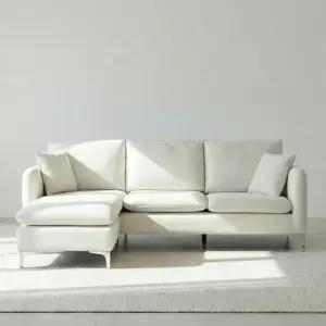 마틸다 아쿠아텍스 패브릭 3인용 소파 DF927824