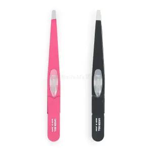 일본 그린벨 둥근 타입 족집게 쪽집게 미세모용 트위저