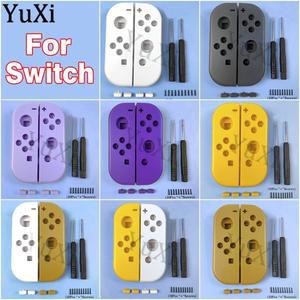 [호환품]닌텐도 호환 스위치 호환 NS 조이콘 게임 컨트롤러 하우징 케이스 교체 쉘 커버 SL SR 버튼 1 세트