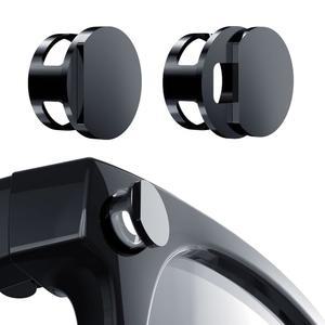 [2팩] 메타 안경용 라이트 커버 레이밴 웨이퍼러 2세대 와 호환되는 LED 차단기 스카이러 라이너 HSTN 플래시 센서 차단 스티커 액세서리 카메라 용 프라이버시