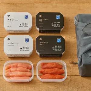 덕화푸드 덕화명란 선물세트 4호  시그니처명란 2종 6팩)