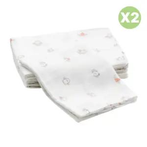 리에또 신생아 밤부 천기저귀 수건 대형 10매 쿠잉