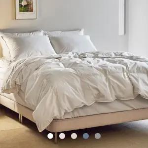 바운티풀 호텔침구 디럭스 다운93% 구스 겨울이불+스트라이프 순면 이불커버 12컬러 SS/Q/K